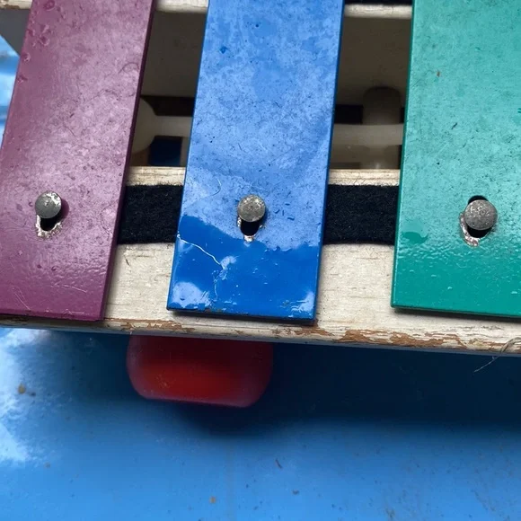 Vintage-1970s fisher price xylophone pull-toy - Picture 5 of 5